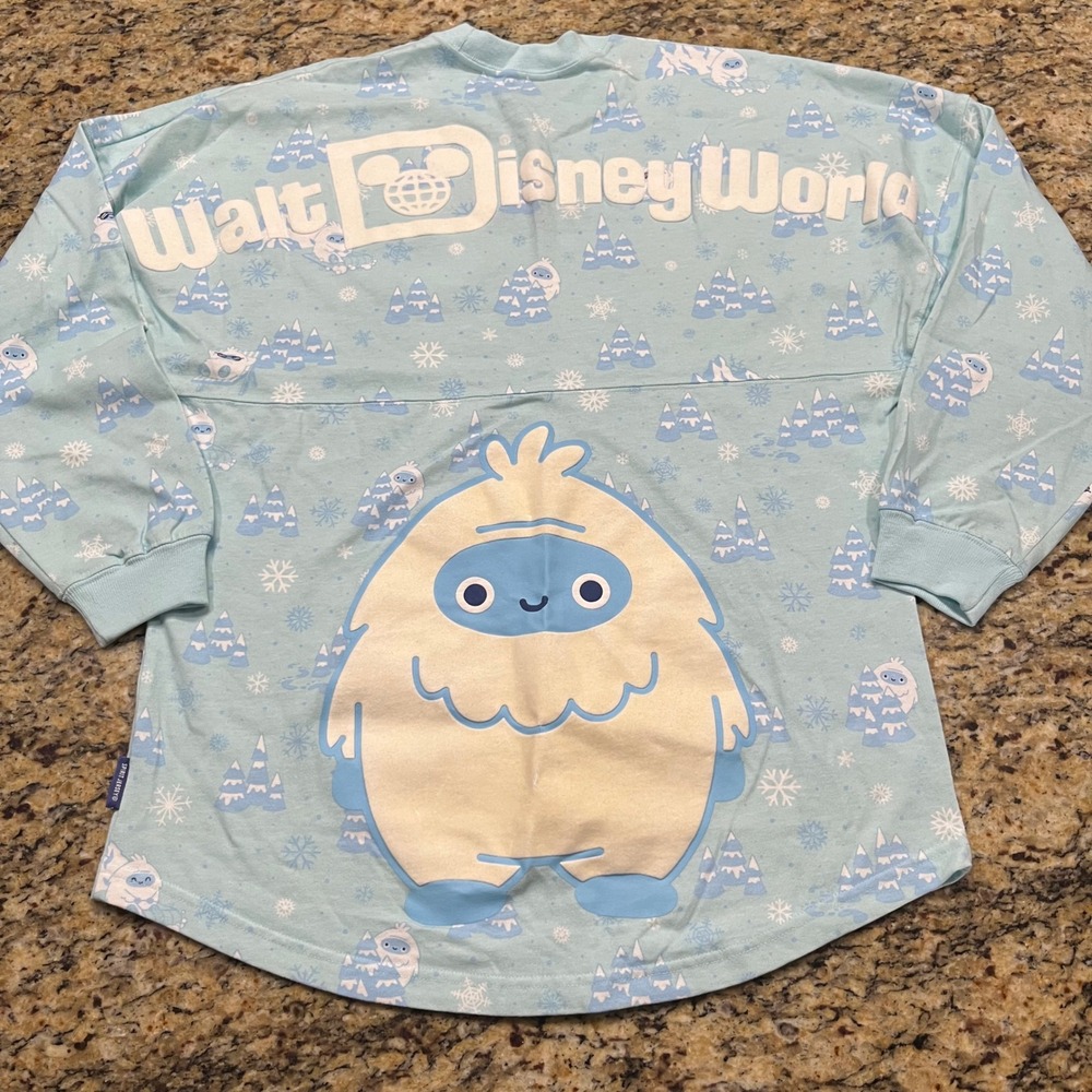 Disney Spirit Jersey Walt Disney World Yeti Expedition Everest Blue Small